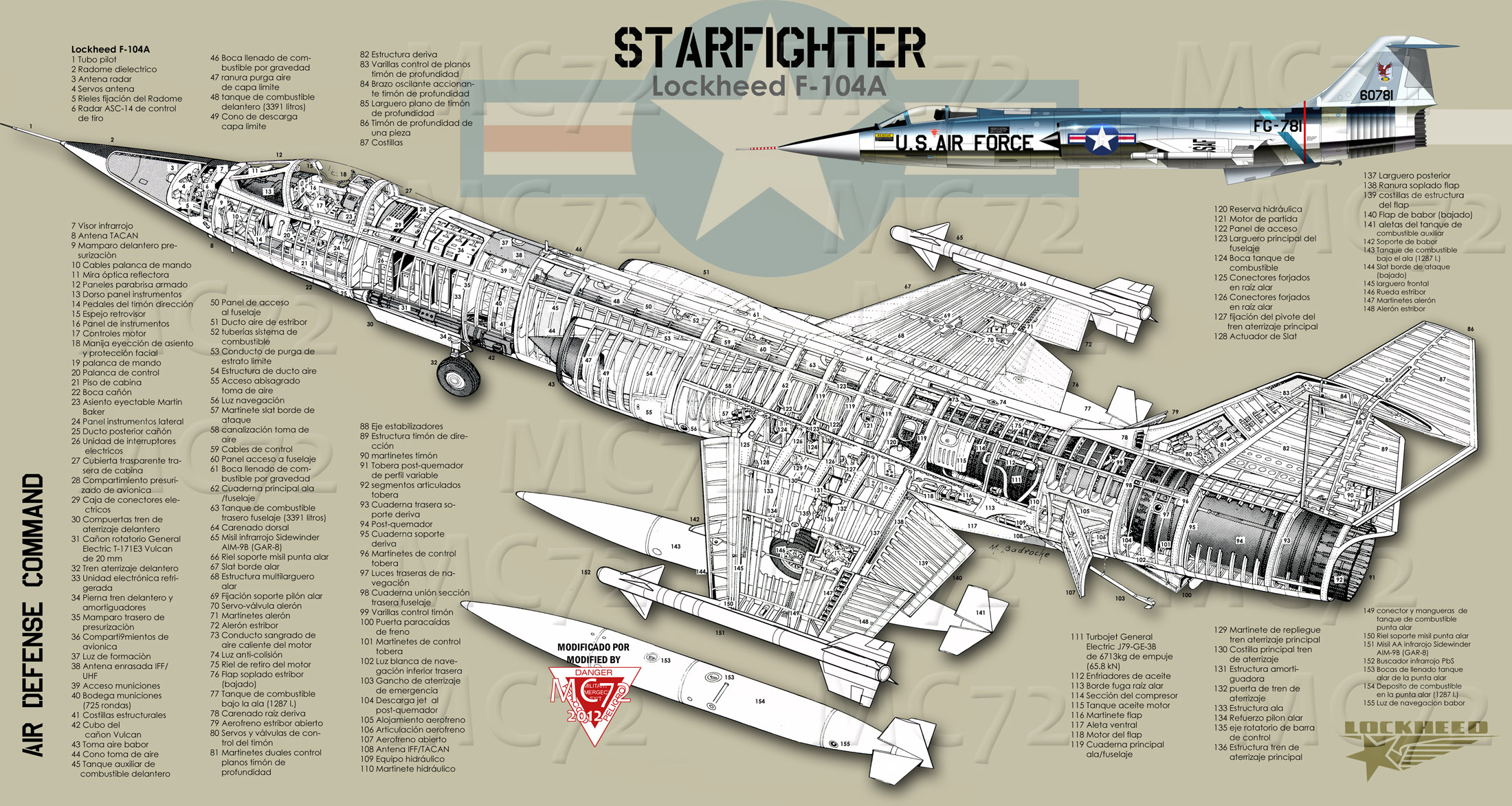 F-104A Starfighter