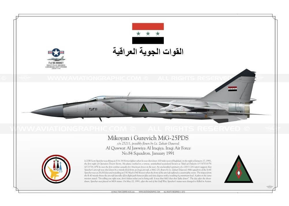 MIG-25PDS Foxbat Iraq