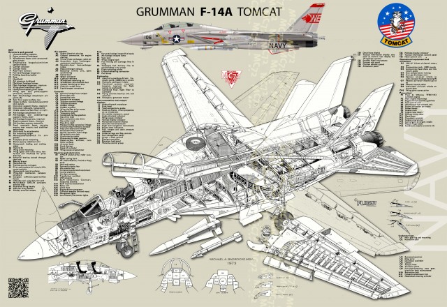 Grumman F-14A Tomcat MBadrcke 73